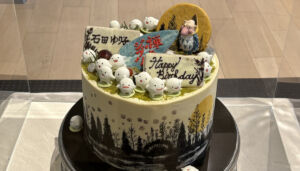 禅とジブリ 誕生日ケーキ
