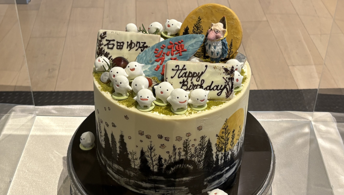 禅とジブリ 誕生日ケーキ