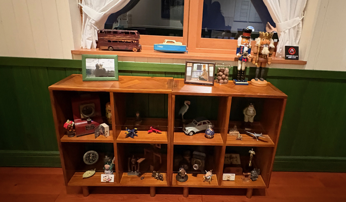禅とジブリ ジブリスタジオの展示コーナー